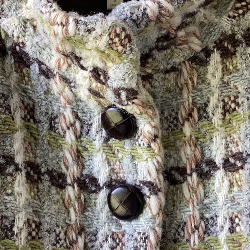 GIANNI BINI Cropped Wool Jacket Queens Gambit  Size Small - Picture 4 of 10
